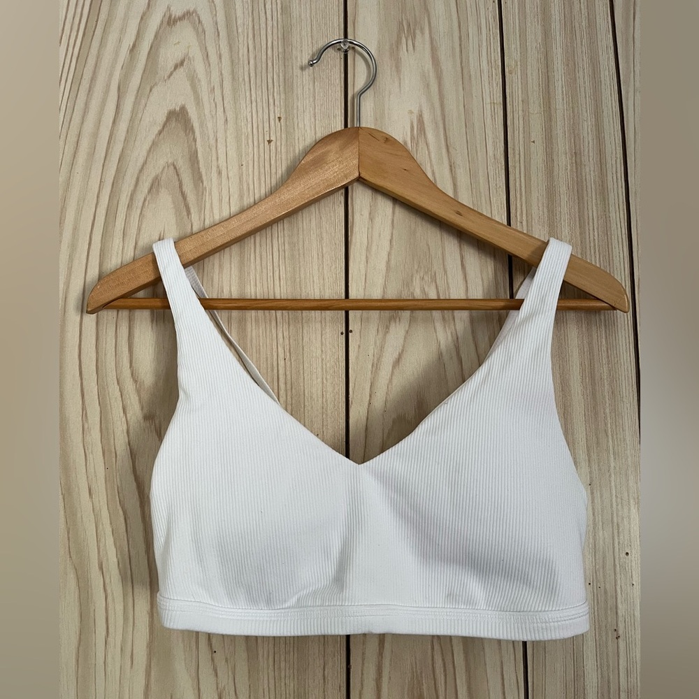Aerie Ribbed Plunge Sports Bra